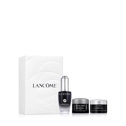 Lancome送好礼10件！满$150送$25礼卡mini小黑瓶套装 ($97 value)