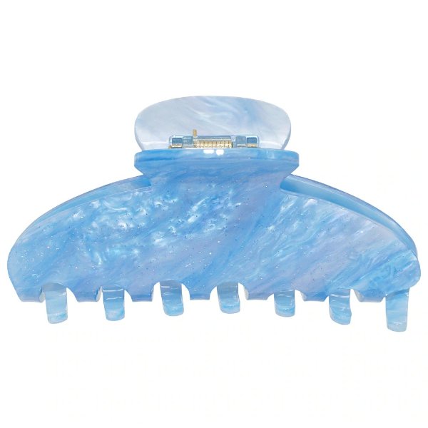 Big Effing Hair Claw Clip in Blue Sugar