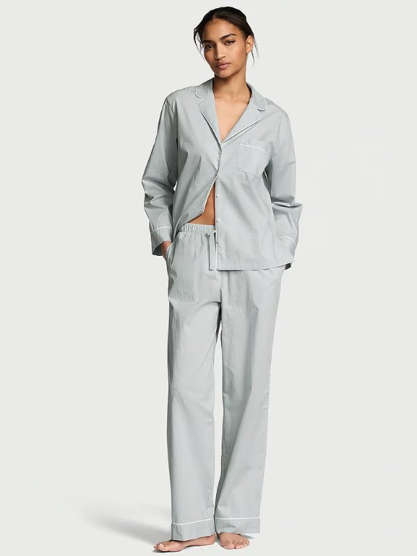 Heritage Cotton Long Pajama Set