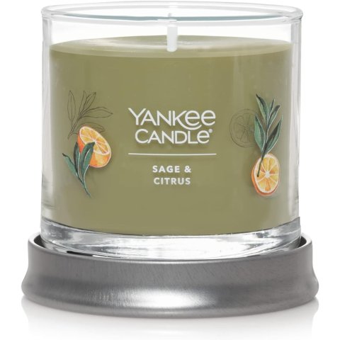 Yankee Candle Sage & Citrus Scented, Signature 4.3oz