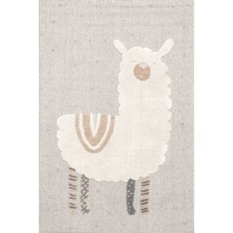 Nuloom Gracelynn High-Low Alpaca Kids Indoor Area Rug
