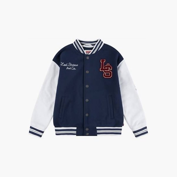 Varsity Bomber Jacket Big Boys S-xl