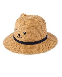 Baby Boys Bear Fedora - gray