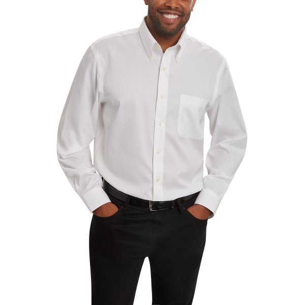 Men's Traditional Fit Dress Shirt - Exact Sleeve Length