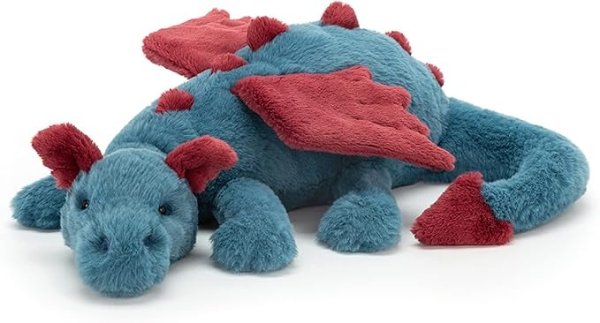 Dexter Dragon Stuffed Animal, Large 19 inches - Mythical Plush Toy - Classic Children's Gift
