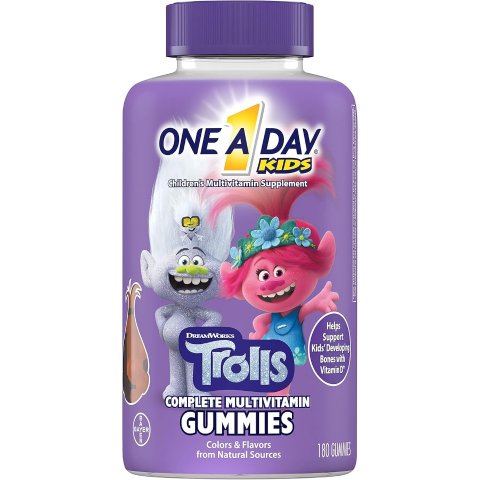 One A Day Kids Trolls Multivitamin Gummy