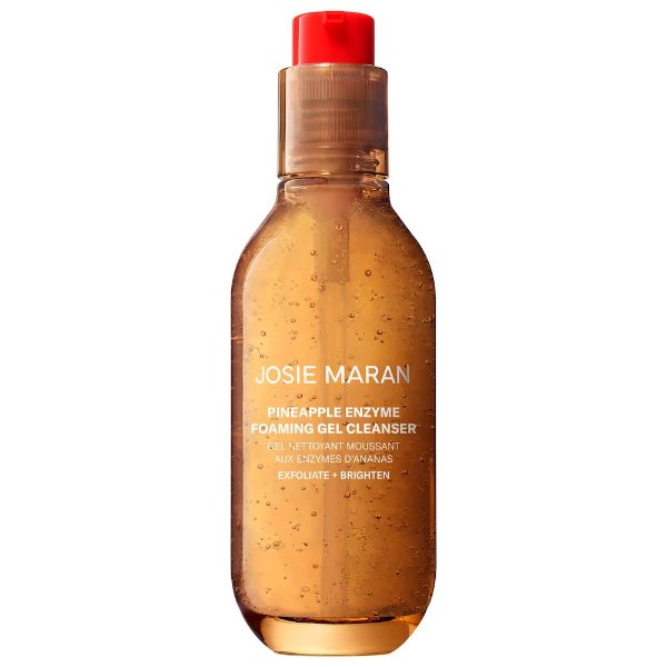 Pineapple Enzyme Exfoliating + Brightening Foaming Gel Cleanser with AHAs