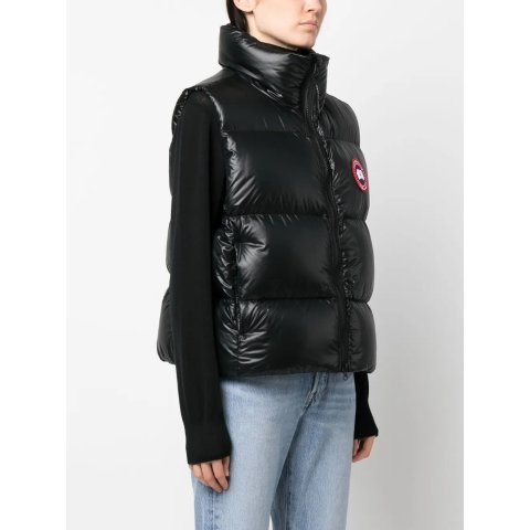 Canada GooseCypress logo-patch puffer vest