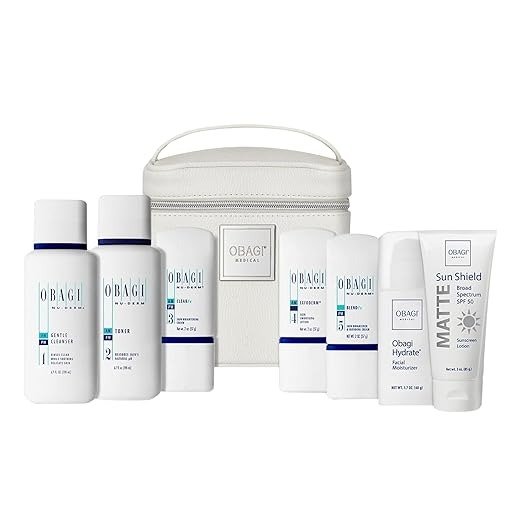 Nu-Derm Fx Skin Brightening System for Normal to Dry Skin – Noticeably Evens Out & Brightens Your Complexion – 7-Step Skincare Routine