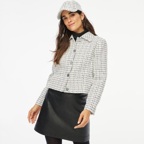 J.CrewTweed collared lady jacket