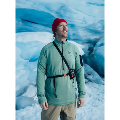Men's Burton [ak] Helium Power Grid™ Half-Zip Fleece [ak