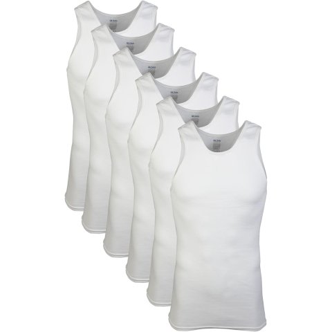 Men s A-Shirt Tanks, Multipack, Style G1104