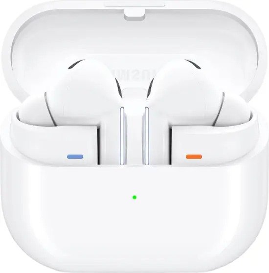 - Geek Squad Certified Refurbished Galaxy Buds3 Pro Wireless Earbud Headphones - White
