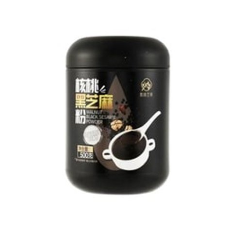 鹊上兰亭 【高蛋白代餐粉】核桃黑芝麻粉 500g