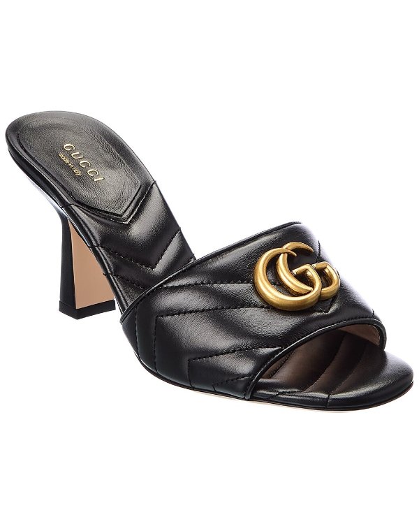 Double G Leather Sandal