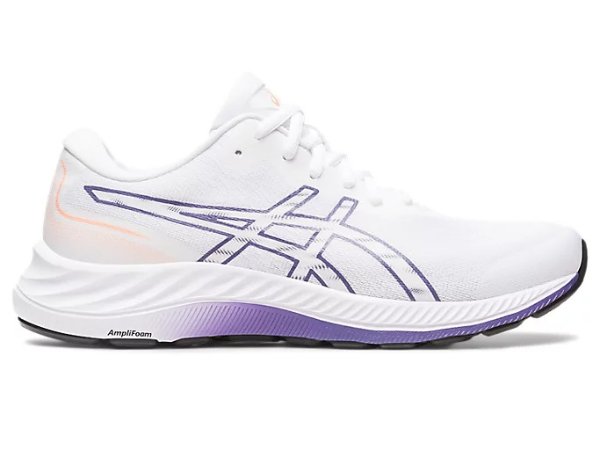 GEL-EXCITE 9 | Women | White/Dusty Purple | Women's Running Shoes | ASICS United States