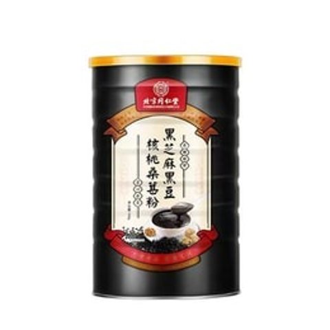 北京同仁堂 黑芝麻黑豆核桃桑葚粉 500g 
