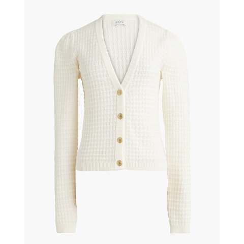 J.CrewTextured cardigan sweater