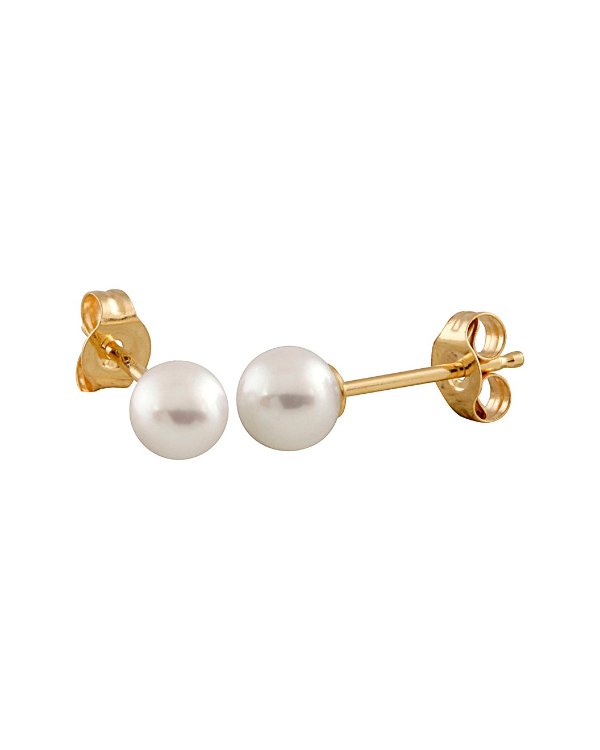 14K 3-4mm Akoya Pearl Studs