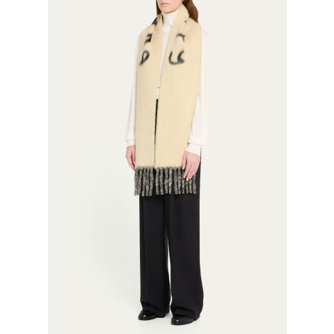 BurberrySpend$500 Get $100GCReversible Jaquard Logo-Print Scarf
