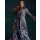 Lily Long Sleeve Midi Dress French Navy,Enchanting Peacock
