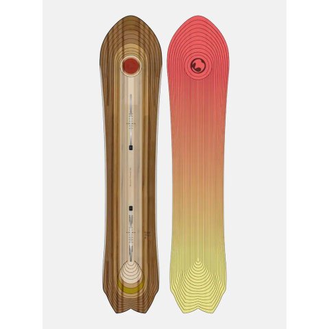 BurtonFish 3D Directional Flat Top Snowboard