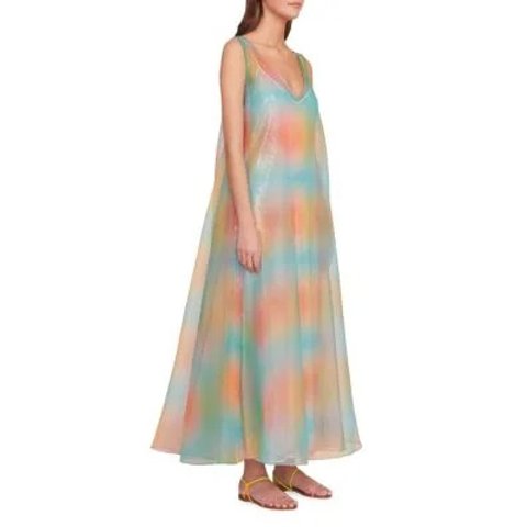 StaudSamantha V-neck Maxi Dress