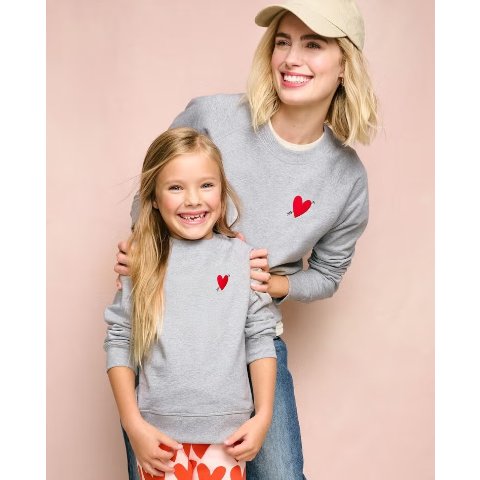 Hanna AnderssonValentine s French Terry Sweatshirt