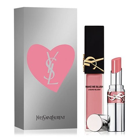 Yves Saint Laurent价值$84液体腮红+唇膏套装 价值$84