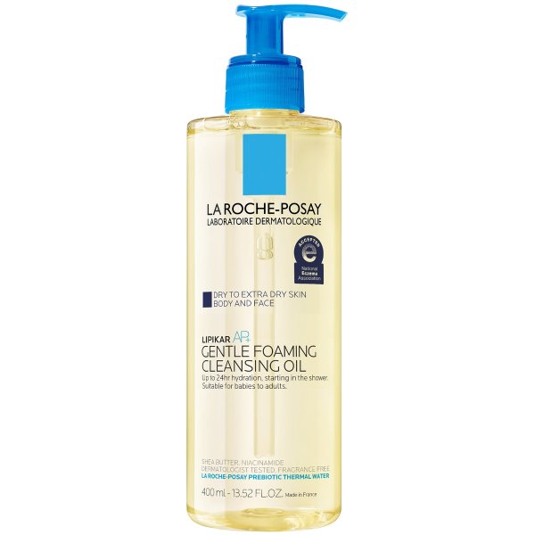 Lipikar AP+ Gentle Foaming Cleansing Oil (13.52 fl. oz.)