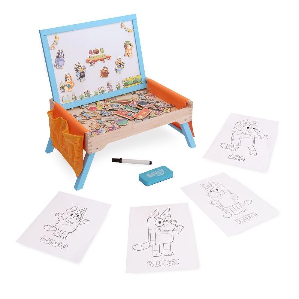 Bluey ''My Wooden Creation Station'' Play Set
