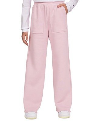 Champion Big Girls Wide-Leg Fleece Sweatpants - Macy's