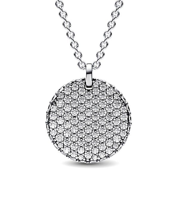 Silver CZ Timeless Necklace