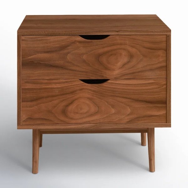 Indra 22.75'' W Nightstand Indra 双抽屉床头柜$229.00 超值好 Indra 22.75'' W Nightstand Indra 双抽屉床头柜$229.00 超值好