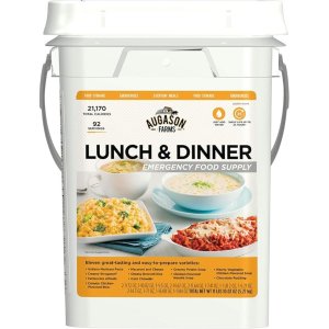 Augason Farms 4加仑应急食物桶 可吃92顿