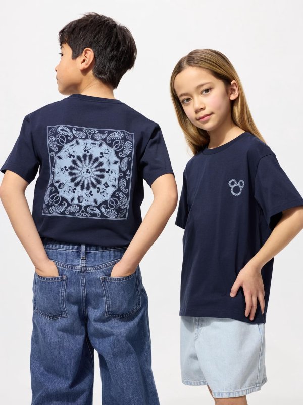 Disney in Blue UT Graphic T-Shirt | UNIQLO US