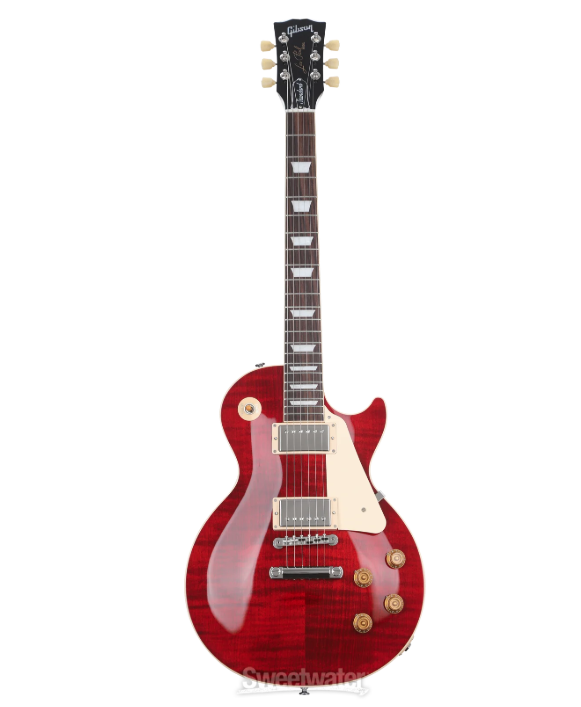 Gibson Les Paul Standard '50s Figured Top Electric Guitar - '60s Cherry
