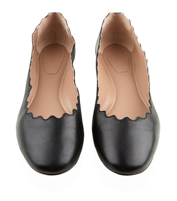 Leather Lauren Flats