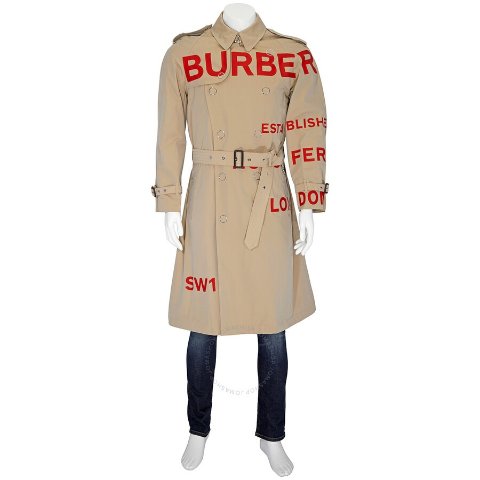Burberry$50 off $1000Men s Trench with BB Script