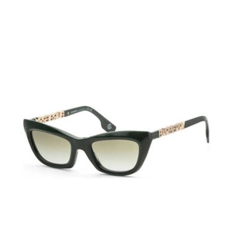 AshfordBurberry Women s Green 猫眼墨镜