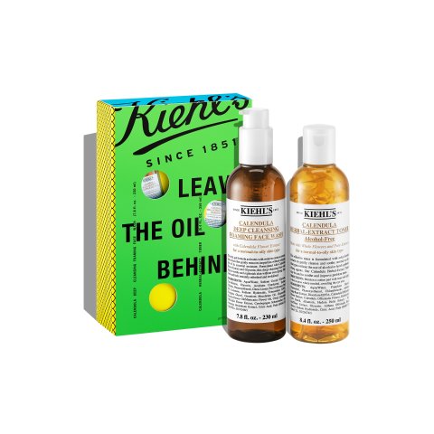 Kiehl s价值$86，相当于4.8折金盏花套装