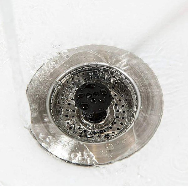 Kitchen SinkShroom the Amazing Kitchen Sink Strainer and Food Catcher that Keeps Your Drain Clog