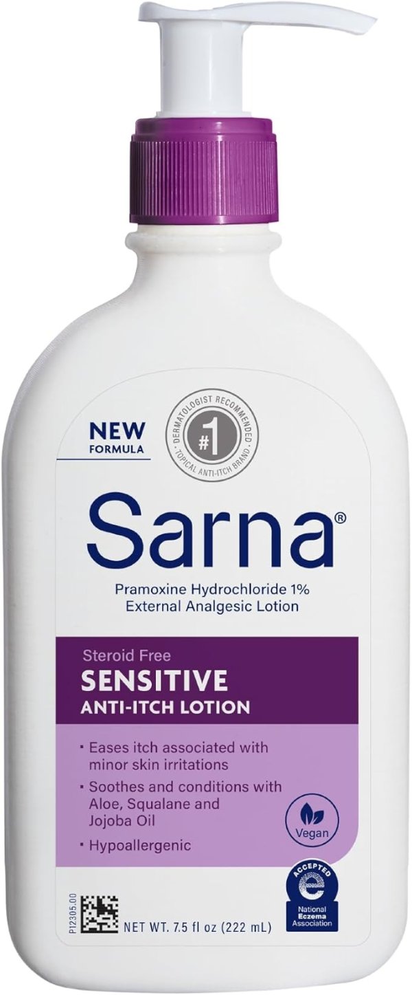Sarna 防过敏止痒润肤露 7.5 Fl Oz