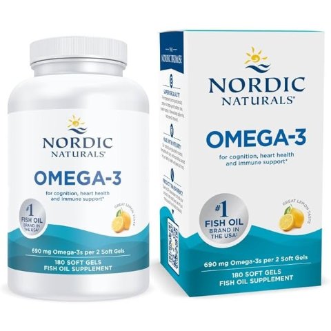 Nordic Naturals 鱼油 180粒 