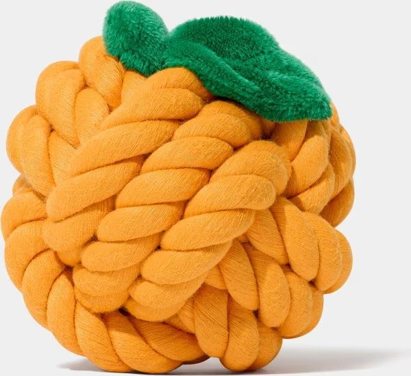 VETRESKA Tangerine Knot Rope Dog Toy