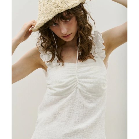 YZY Mowalola WET Tank White Size: 3 Kanye West Vultures
