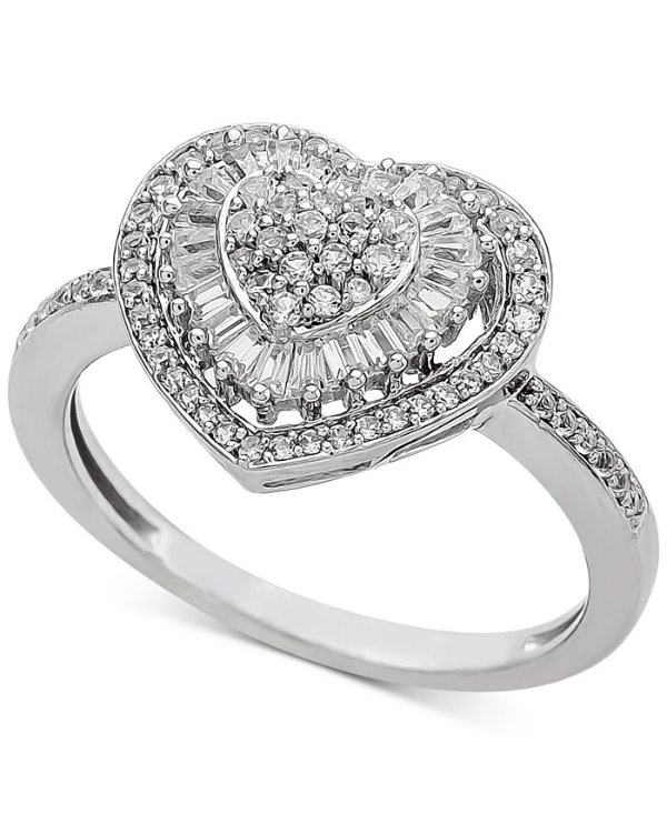1/2 ct.白金钻戒