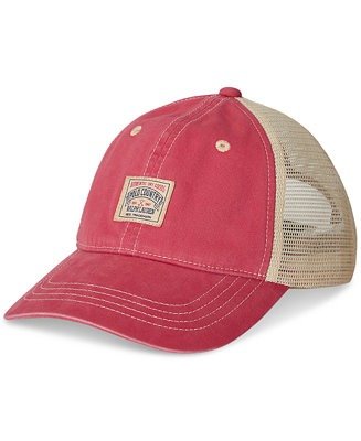 Men's Polo Country Twill Trucker Cap - Macy's
