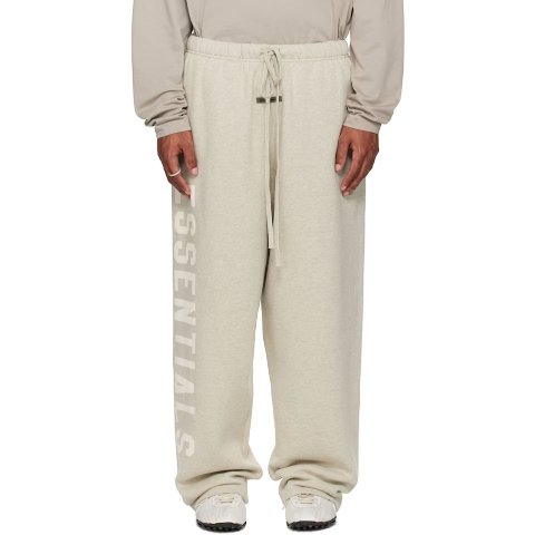 Beige Lounge Fleece Sweatpants