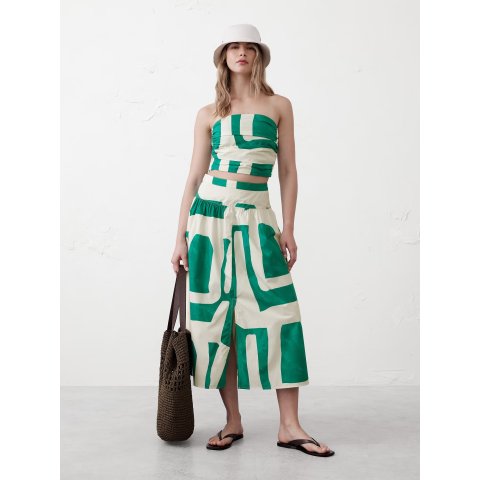 Banana RepublicPleated Cropped Top